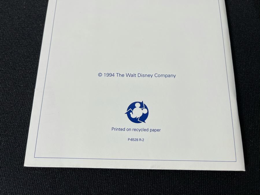 Disneyland Ephermera Standards Of Business Conduct The Walt Disney Company 1994 [Photo 6]