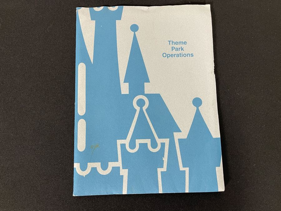 Disneyland Ephermera Theme Park Operations New Hire Orientation Folder 1994 [Photo 2]