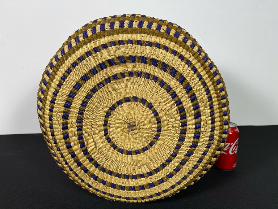 Alafiia Woven Basket Handmade In Ghana 17 X 15 [Photo 5]