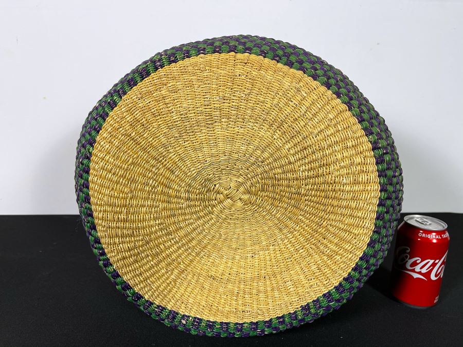 Alafiia Woven Basket Handmade In Ghana 17 X 12 [Photo 4]