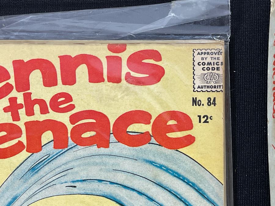 Dennis The Menance Collection Featuring 10c, 12c, 15c Comic Books, Paperback Novels, Silverplate Spoon And Empty Napkin Box [Photo 17]