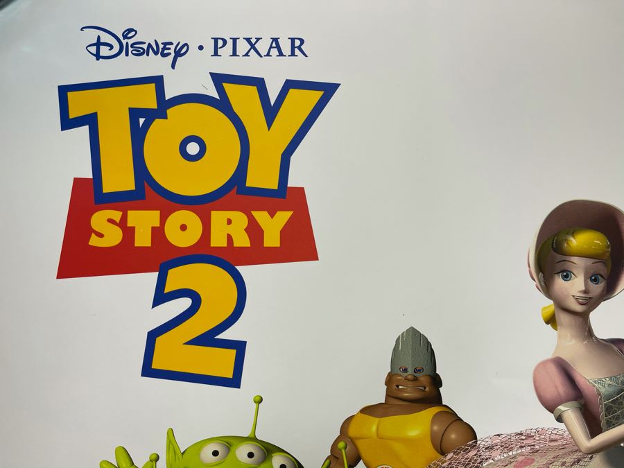 Rare Pixar Disney Toy Story 2 Poster 39' X 16' [Photo 8]