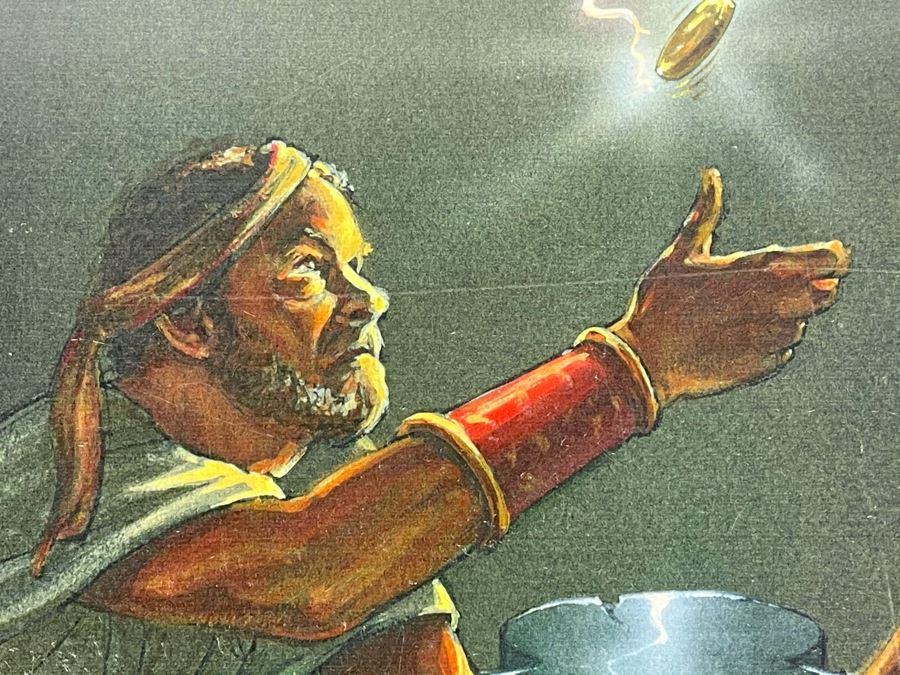 Magic The Gathering Hand Signed Prints Of Cards: Game Of Chaos Card And Fledgling Djinn Card # 121 - Owner Acquired Autographs Working Comic-Con Over 10 Years 17.75W X 24' [Photo 10]