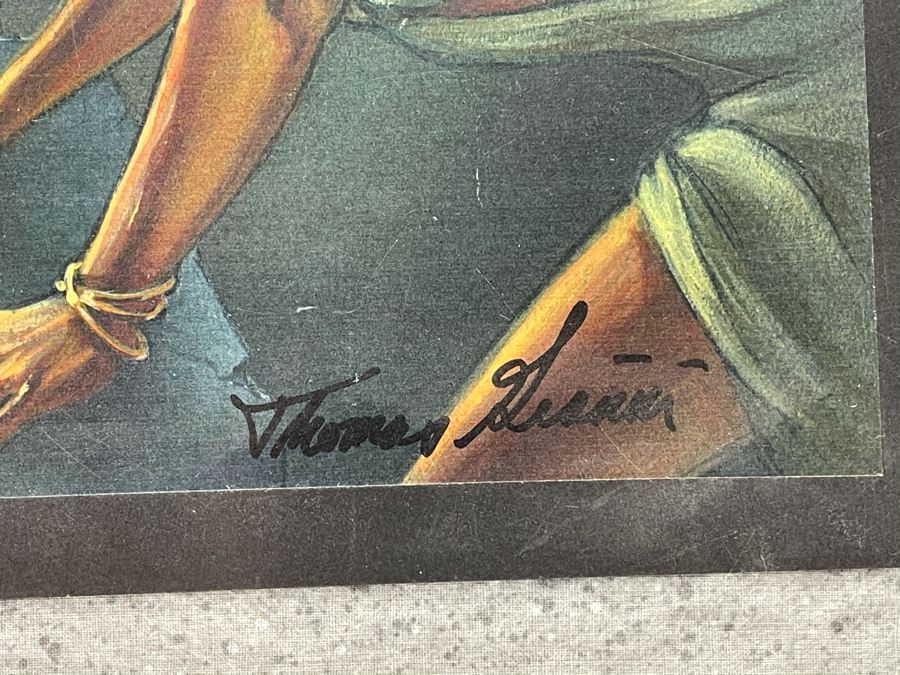 Magic The Gathering Hand Signed Prints Of Cards: Game Of Chaos Card And Fledgling Djinn Card # 121 - Owner Acquired Autographs Working Comic-Con Over 10 Years 17.75W X 24' [Photo 12]