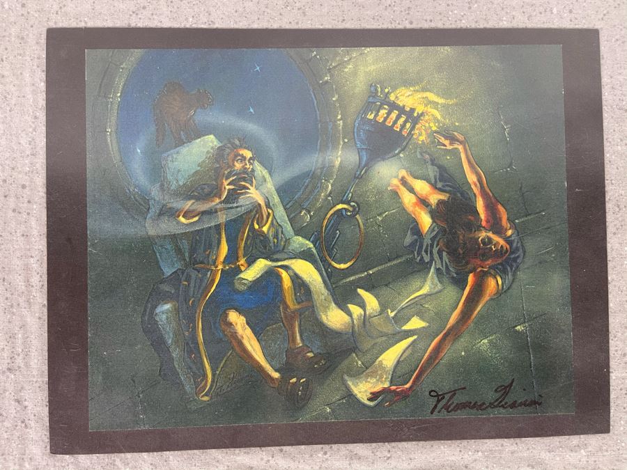 Magic The Gathering Hand Signed Prints Of Cards: Game Of Chaos Card And Fledgling Djinn Card # 121 - Owner Acquired Autographs Working Comic-Con Over 10 Years 17.75W X 24' [Photo 4]