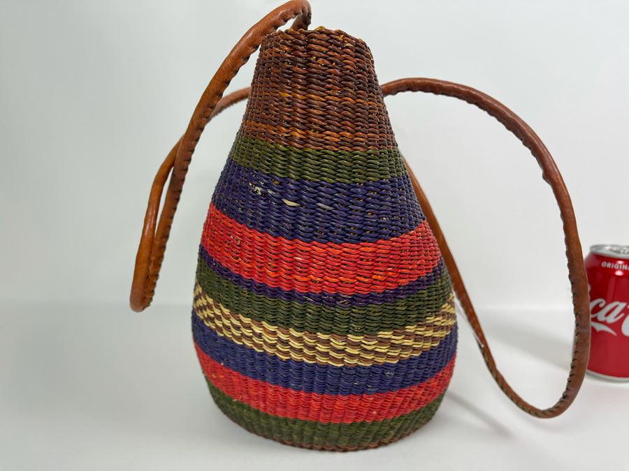 Alafiia Woven Should Handbag Handmade In Ghana [Photo 4]