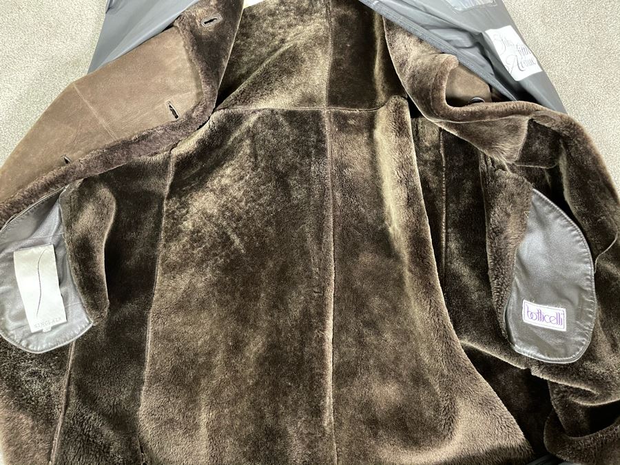 Vintage Sinclair Full-Length Leather Jacket Owned By From Former Miss America Beauty Pageant Contestant Size 38 [Photo 9]