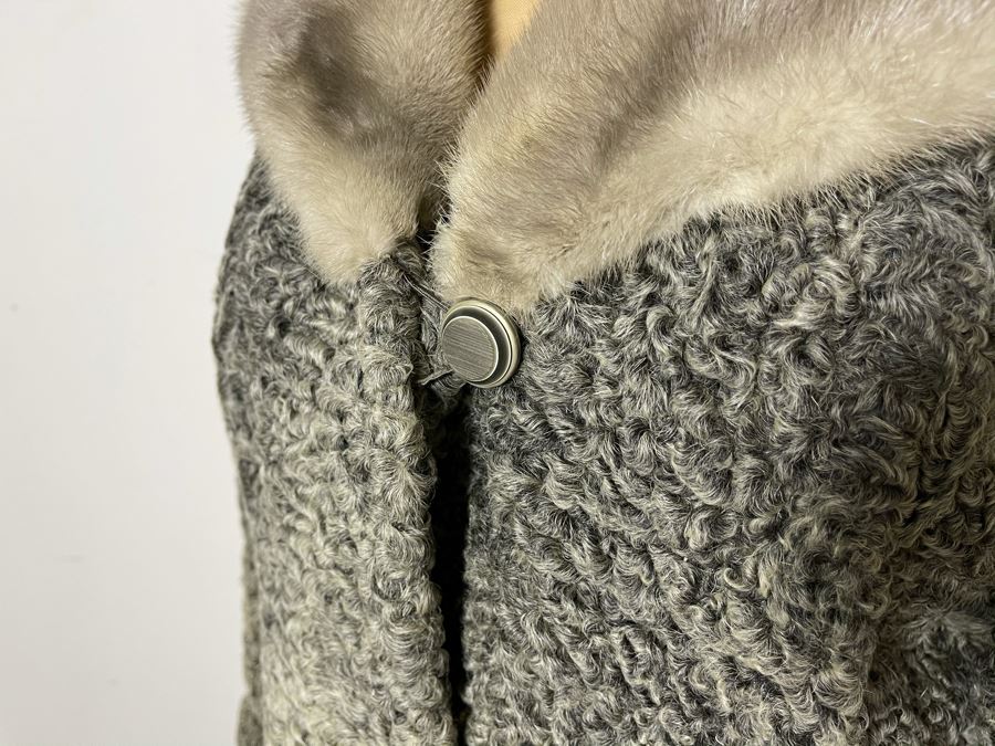 Vintage Fur Jacket Owned By From Former Miss America Beauty Pageant Contestant Size S [Photo 6]