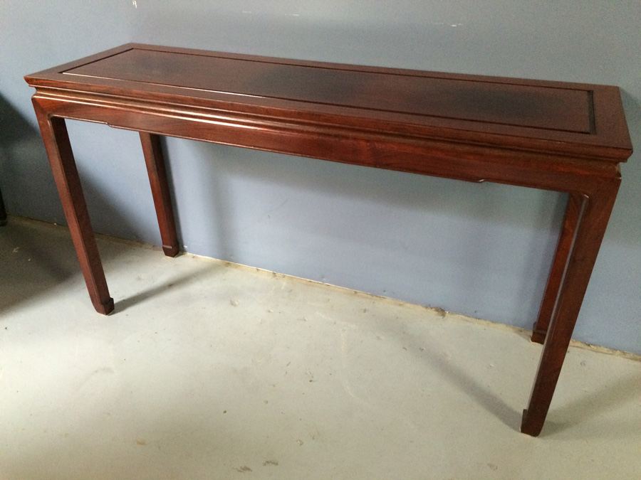 Chinese Rosewood Console Table [Photo 1]