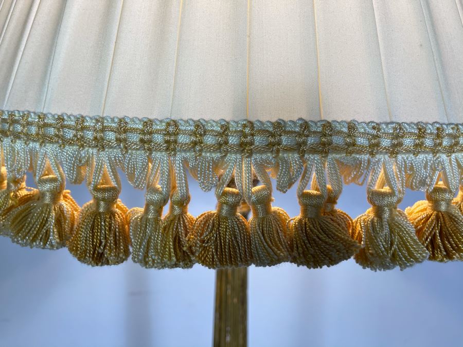 Stunning High-End Carved Wooden Floor Lamp 23K Gold Gilded Owned By Former Miss Oregon 67'H (Client Paid $5,000 For Lamp) [Photo 9]