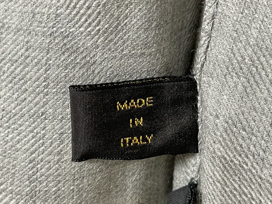 High-End Luxury Loro Piana Cashmere Italian Scarf Owned By Former Miss Oregon 78 X 28 [Photo 7]