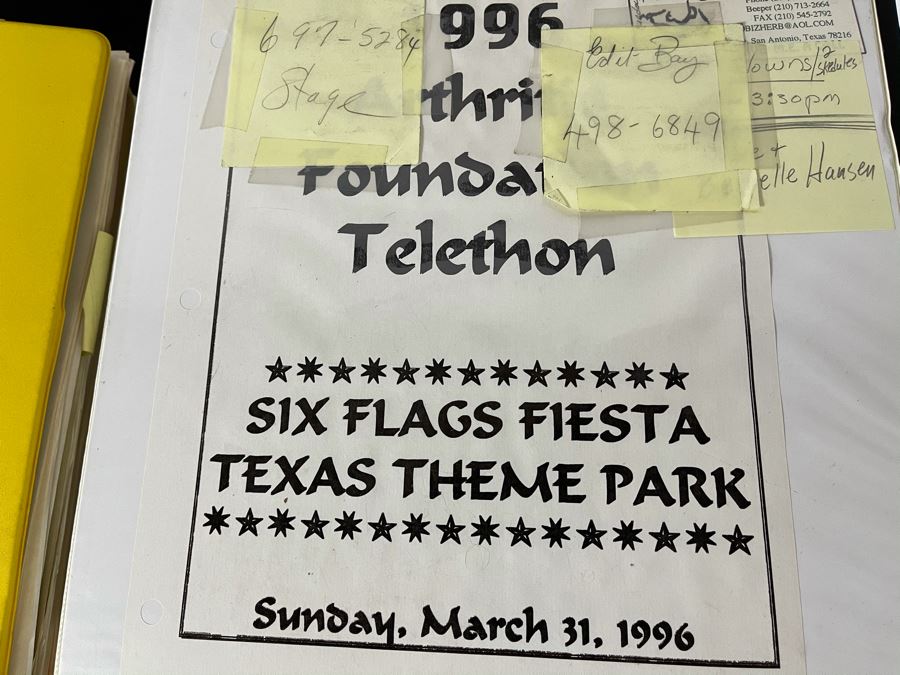 Huge Collection Of Various NBC TV Scripts Including Miss USA, Who Shrunk Saturday Morning, NBC Affiliates Show, Circus Of The Stars And More (See Photos) [Photo 17]