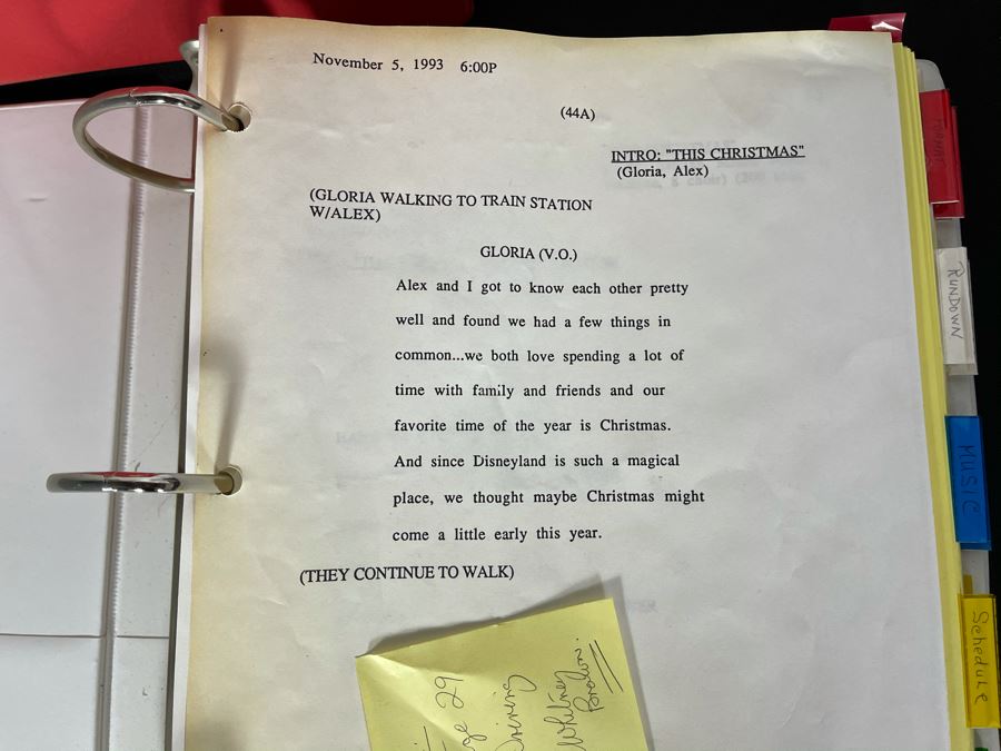 Huge Collection Of Various NBC TV Scripts Including Miss USA, Who Shrunk Saturday Morning, NBC Affiliates Show, Circus Of The Stars And More (See Photos) [Photo 13]