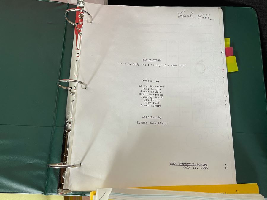 Huge Collection Of Various NBC TV Scripts Including Miss USA, Who Shrunk Saturday Morning, NBC Affiliates Show, Circus Of The Stars And More (See Photos) [Photo 7]