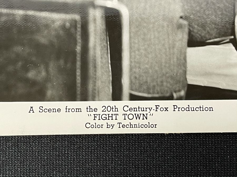 Actress Carole Mathews Old Hollywood B&W Photograph From Western Movie Scene 'Fight Town' 20th Century Fox 8.5 X 11 [Photo 4]