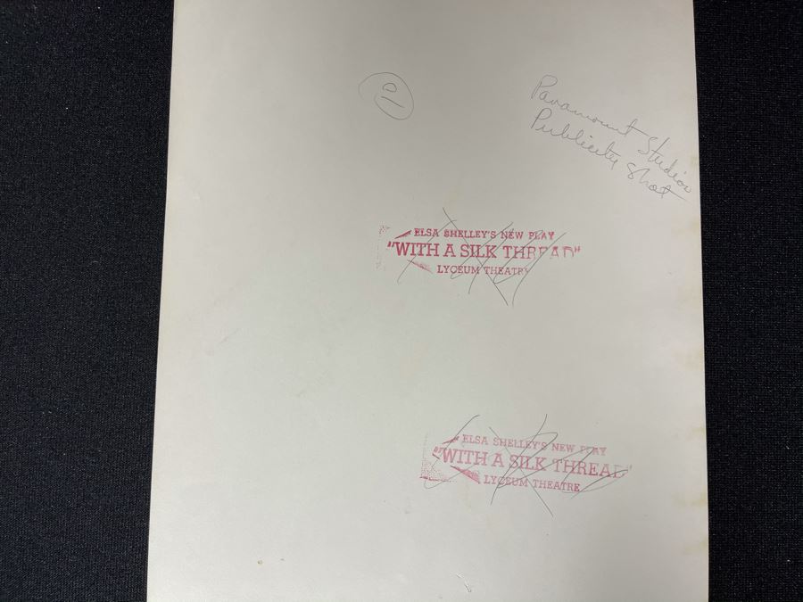 Actress Carole Mathews Old Hollywood B&W Photographs From Paramount Studios Publicity Shot With Original Large Negative 8.5 X 11 [Photo 4]