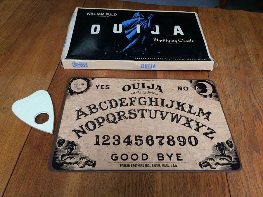 Vintage William Fuld OUIJA Talking Board Set Parker Brothers Salem, MA [Photo 2]