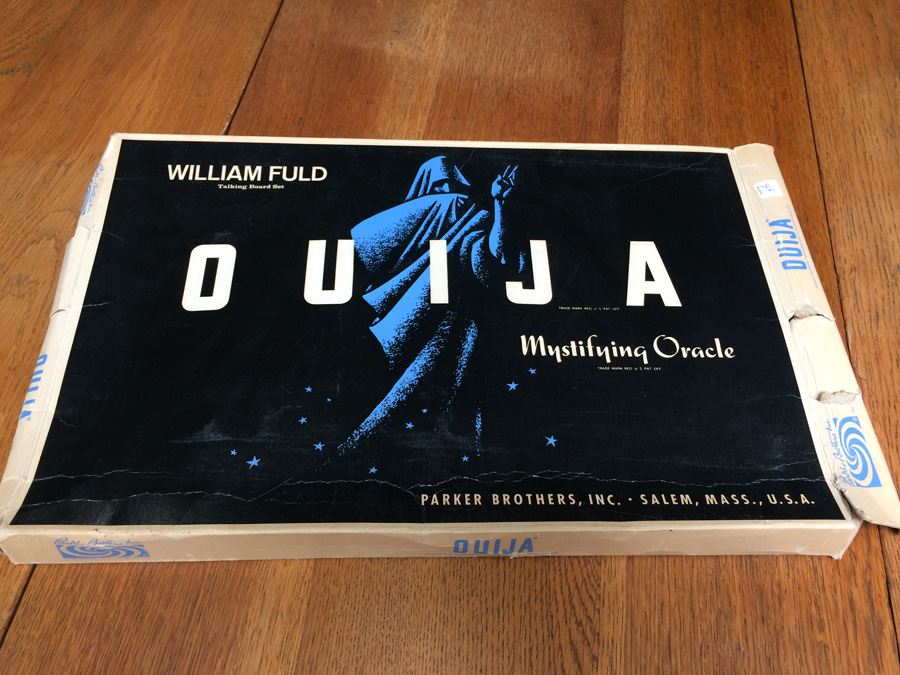 Vintage William Fuld OUIJA Talking Board Set Parker Brothers Salem, MA [Photo 1]