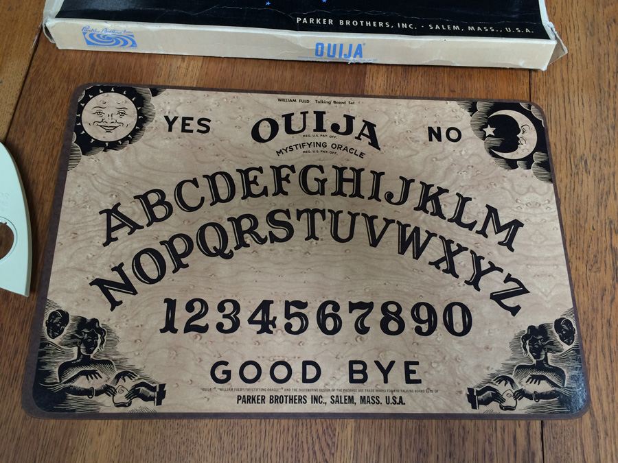 Vintage William Fuld OUIJA Talking Board Set Parker Brothers Salem, MA [Photo 3]