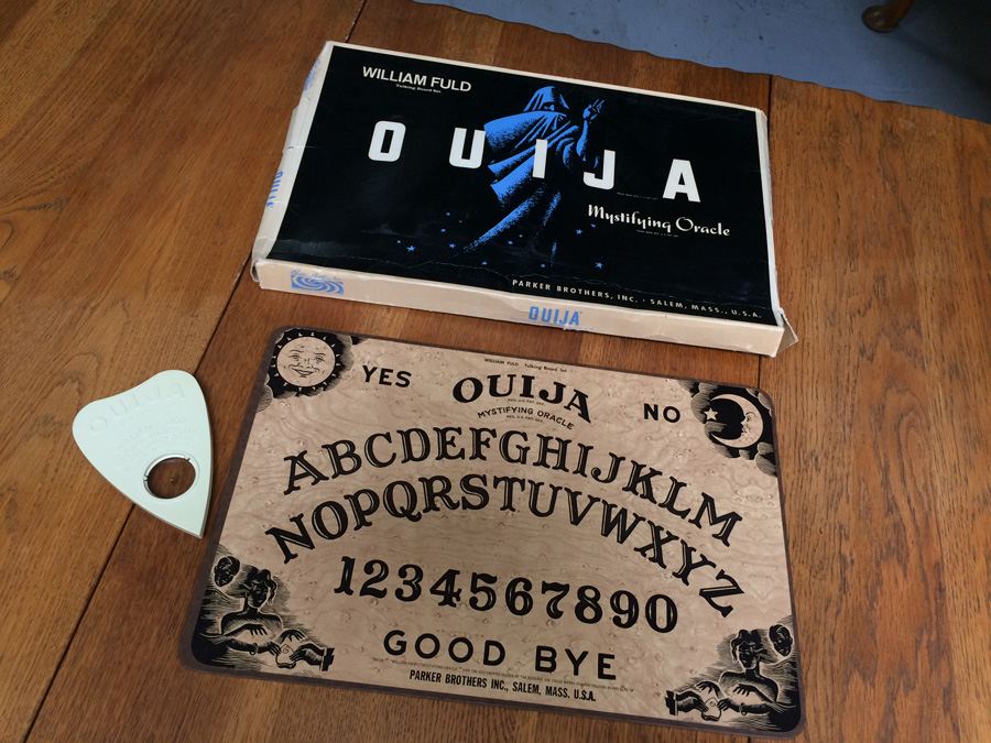 Vintage William Fuld OUIJA Talking Board Set Parker Brothers Salem, MA [Photo 10]