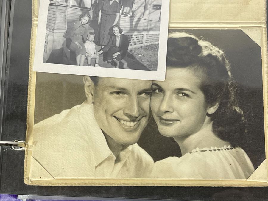 Actress Carole Mathews Old Hollywood Personal Scrapbook With Photos And Clippings #1 [Photo 2]
