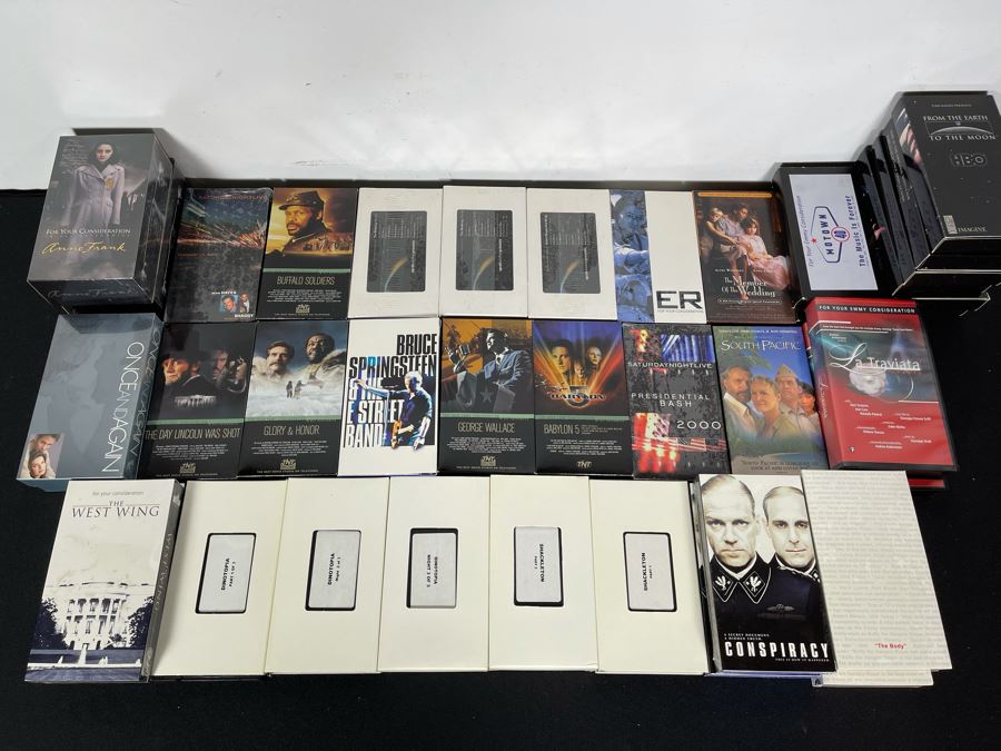 Large Collection Of Emmy Awards For Your Consideration VHS Tapes Many Still Sealed [Photo 1]