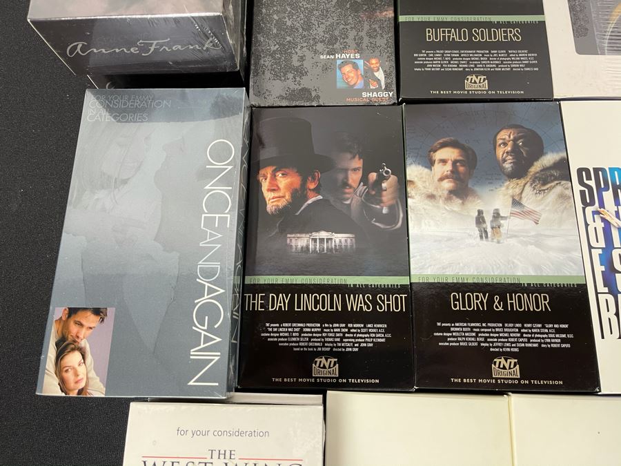 Large Collection Of Emmy Awards For Your Consideration VHS Tapes Many Still Sealed [Photo 8]