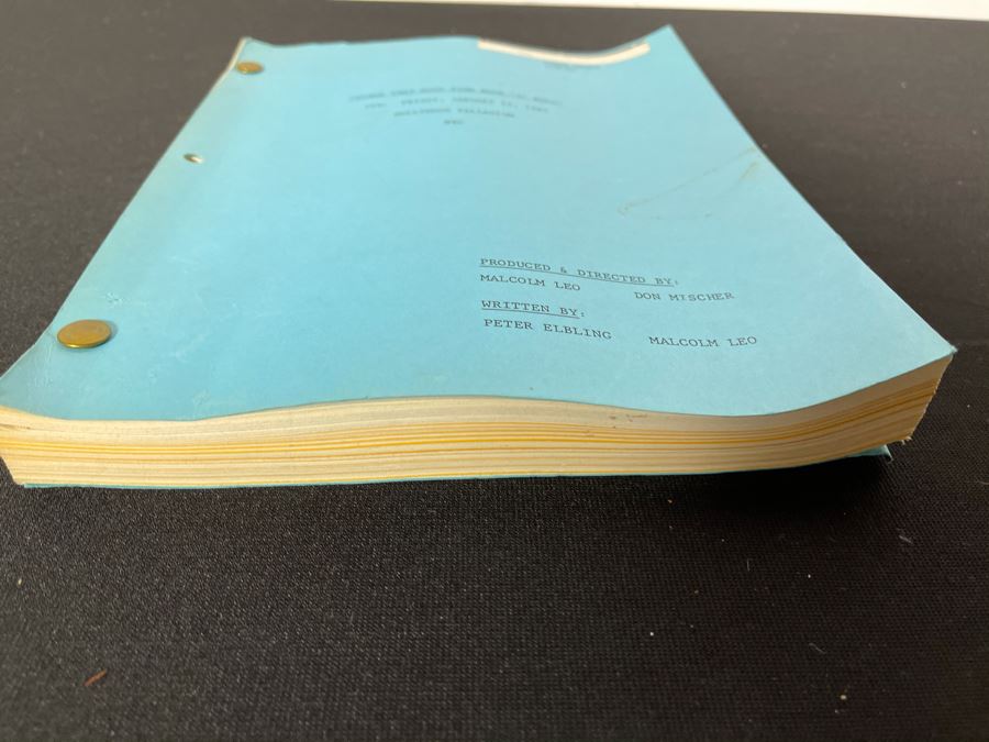 1984 First Draft Script To NBC TV Special 'Gimme That Good Time Rock 'N' Roll' At The Hollywood Palladium Featuring Clips Segment About British Invasion Featuring The Rolling Stones And The Beatles [Photo 7]