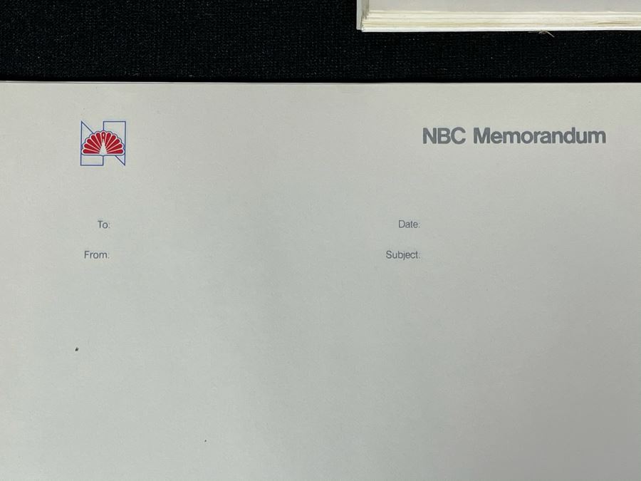 NBC TV Letterhead And Envelopes [Photo 3]
