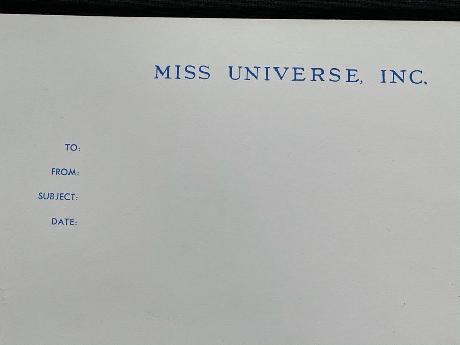 Miss Universe Letterhead [Photo 3]