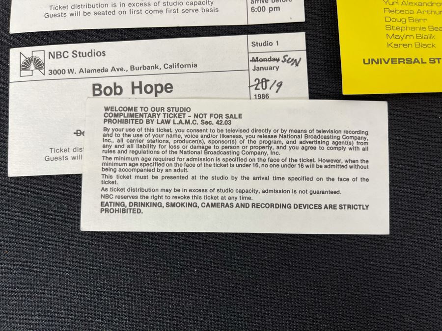 Tickets To NBC Studios Bob Hope Salutes The Super Bowl And The CBS TV Special The Fourteenth Annual Circus Of The Stars At Universal Studios [Photo 8]