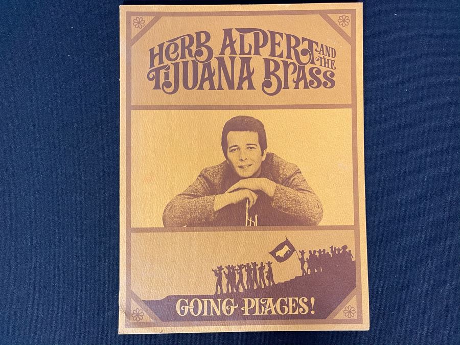 Herb Alpert And The Tijuana Brass Band Press Release Package With B&W Band Photos Ephemera [Photo 2]
