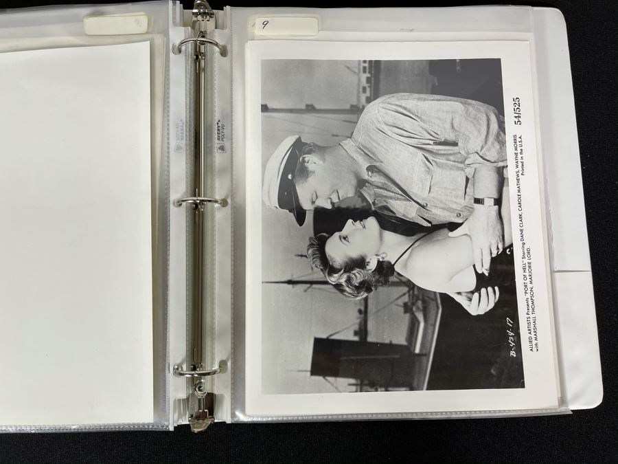 Actress Carole Mathews Old Hollywood Personal Filmography Scrapbook With Movie Scene & Set B&W Photos And Clippings Westerns - See Photos [Photo 17]