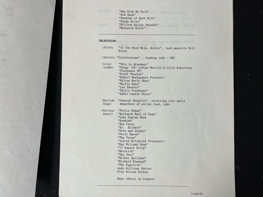 Actress Carole Mathews Old Hollywood Personal Filmography Scrapbook With Movie Scene & Set B&W Photos And Clippings Westerns - See Photos [Photo 27]