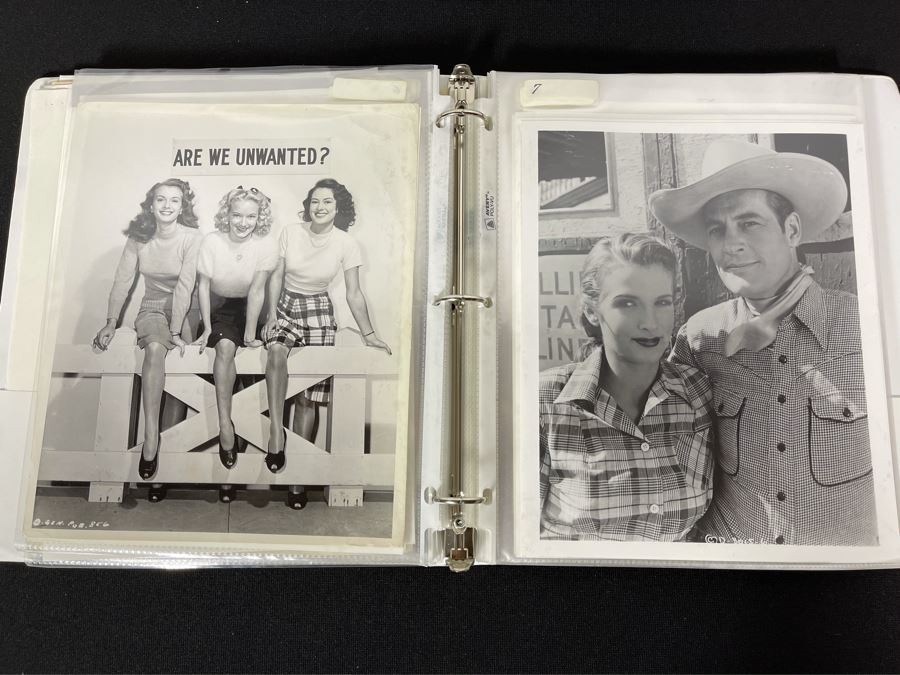Actress Carole Mathews Old Hollywood Personal Filmography Scrapbook ...
