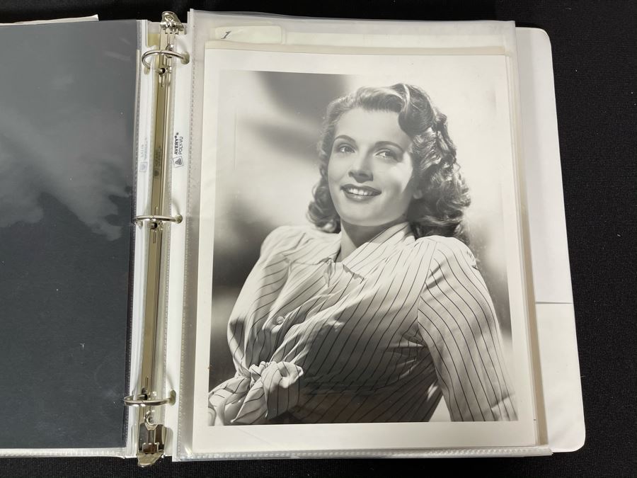 Actress Carole Mathews Old Hollywood Personal Filmography Scrapbook ...