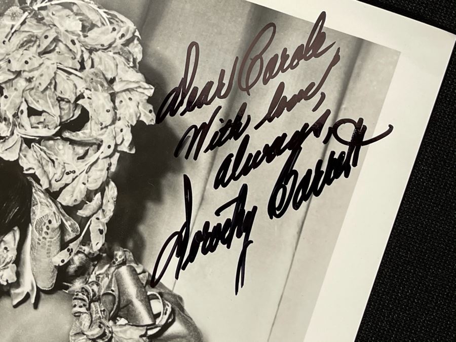 Signed Actress Dorothy Barrett B&W Set Shot From Movie 'Blue Skies' With Bing Crosby And Fred Astaire Paramount Pictures (Emerald City Manicurist In The Wizard Of Oz) [Photo 4]