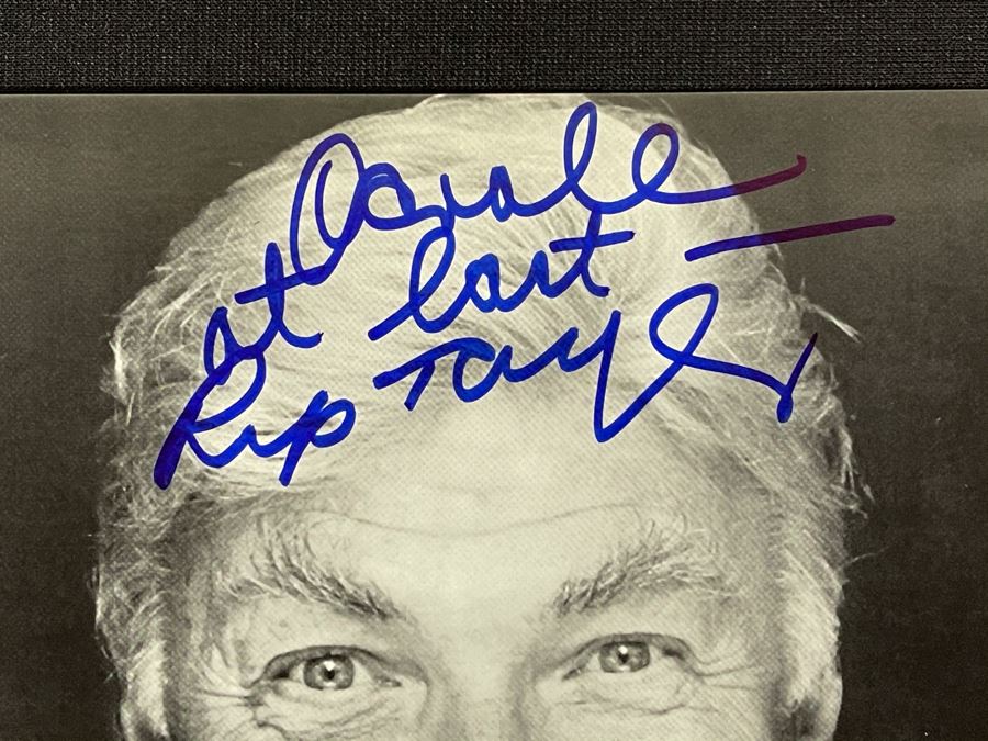 Signed B&W Headshot Of Actor Rip Taylor [Photo 4]