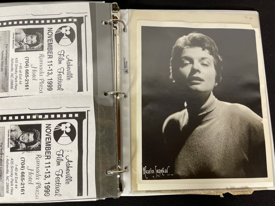 Actress Carole Mathews Old Hollywood Personal Filmography Scrapbook ...