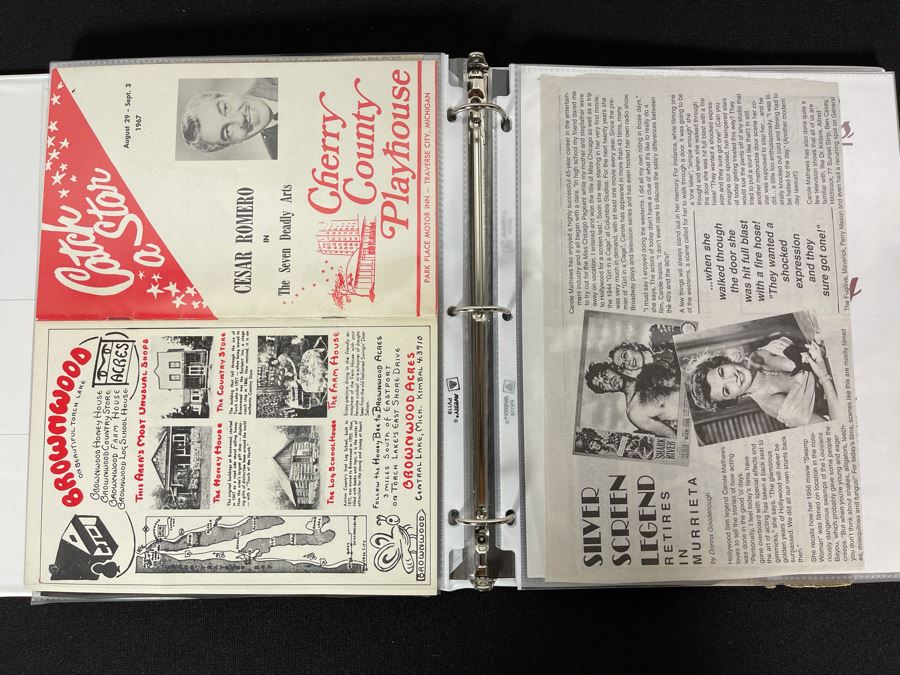 Actress Carole Mathews Old Hollywood Personal Filmography Scrapbook With Movie Scene & Set B&W Photos And Clippings - See Photos [Photo 18]