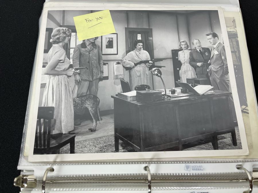 Actress Carole Mathews Old Hollywood Personal Filmography Scrapbook With Movie Scene & Set B&W Photos And Clippings Westerns - See Photos [Photo 33]