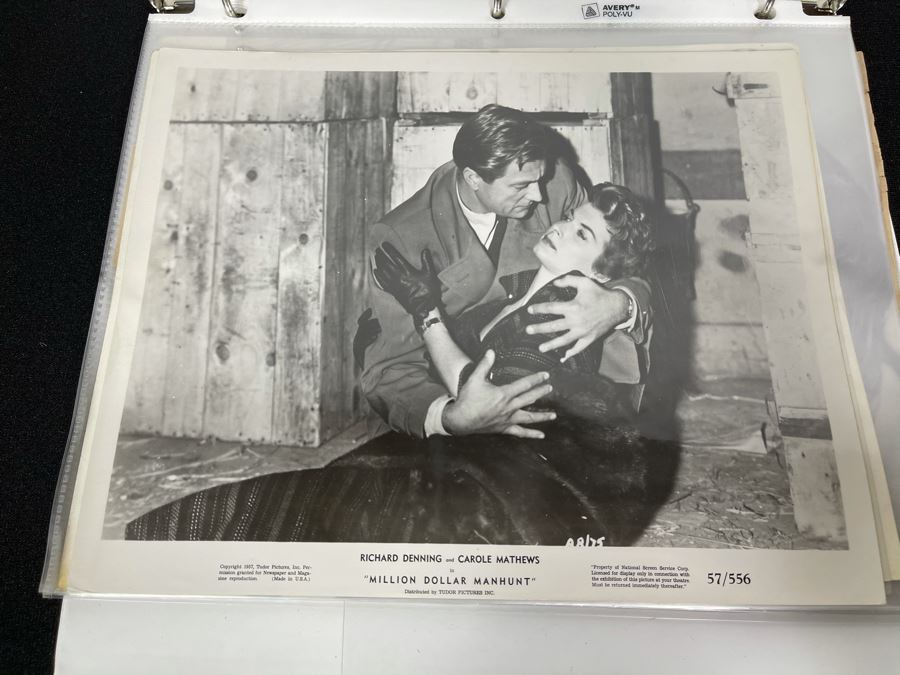Actress Carole Mathews Old Hollywood Personal Filmography Scrapbook With Movie Scene & Set B&W Photos And Clippings Westerns - See Photos [Photo 59]