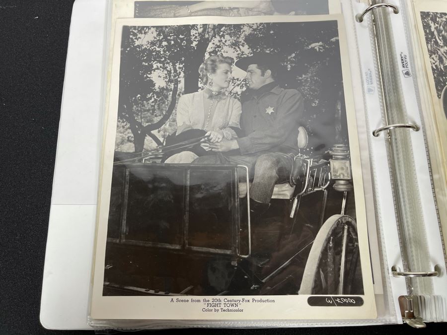 Actress Carole Mathews Old Hollywood Personal Filmography Scrapbook With Movie Scene & Set B&W Photos And Clippings Westerns - See Photos [Photo 19]