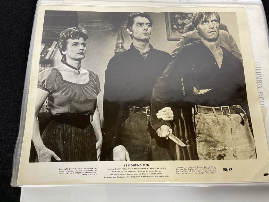 Actress Carole Mathews Old Hollywood Personal Filmography Scrapbook With Movie Scene & Set B&W Photos And Clippings Westerns - See Photos [Photo 22]