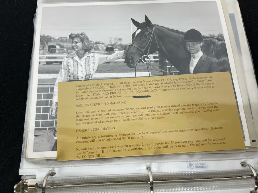 Actress Carole Mathews Old Hollywood Personal Filmography Scrapbook With Movie Scene & Set B&W Photos And Clippings Westerns - See Photos [Photo 23]