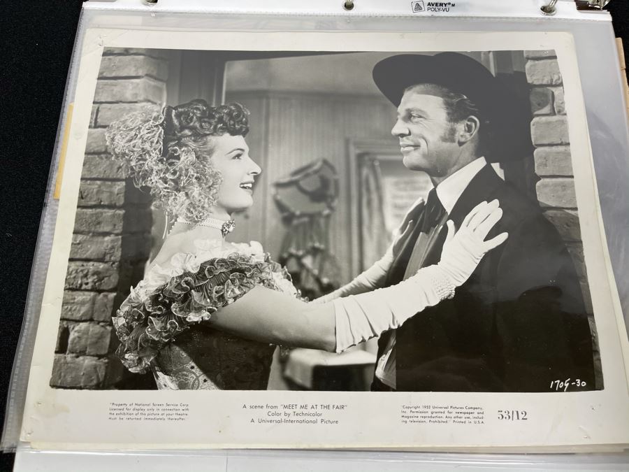 Actress Carole Mathews Old Hollywood Personal Filmography Scrapbook With Movie Scene & Set B&W Photos And Clippings Westerns - See Photos [Photo 61]