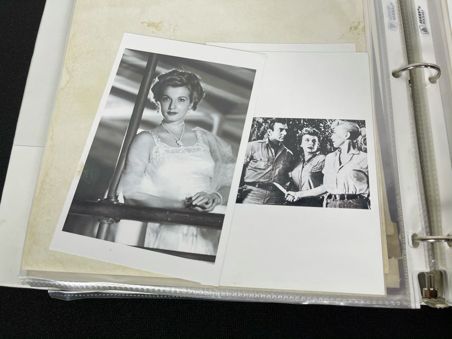 Actress Carole Mathews Old Hollywood Personal Filmography Scrapbook ...