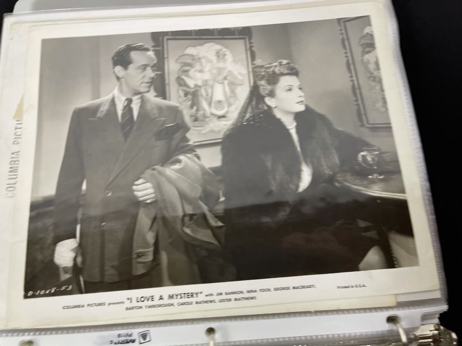 Actress Carole Mathews Old Hollywood Personal Filmography Scrapbook With Movie Scene & Set B&W Photos And Clippings Westerns - See Photos [Photo 24]