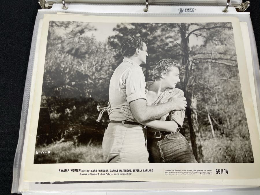 Actress Carole Mathews Old Hollywood Personal Filmography Scrapbook With Movie Scene & Set B&W Photos And Clippings Westerns - See Photos [Photo 49]