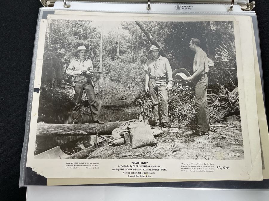 Actress Carole Mathews Old Hollywood Personal Filmography Scrapbook With Movie Scene & Set B&W Photos And Clippings Westerns - See Photos [Photo 45]